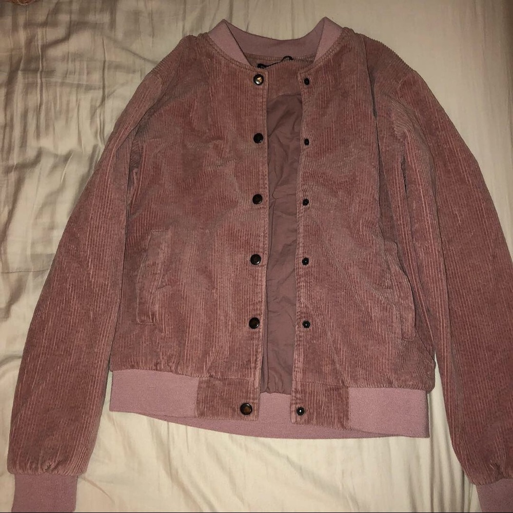 Pink corduroy Brandy jacket
